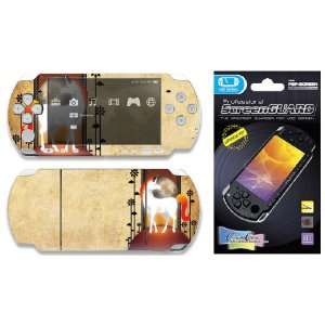   Sony PSP 2000 Slim Skin Decal Sticker plus Screen Protector   Unicorn