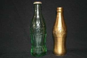 Vintage Brass Coca Cola Bottle  