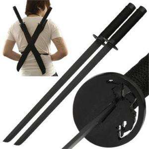 Ninja Assassin Raizo Twin Sword Set Brand New With Back Strap Stealth 