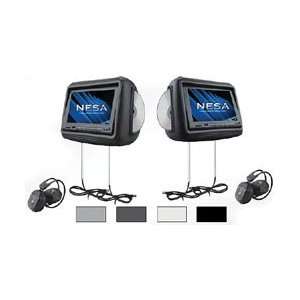 Nesa International 8.8in Pre Loaded Headrest Monitors DVD 