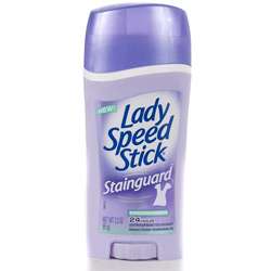 Lady Speed Stick Stainguard Powder Fresh Womens 4.6 oz 