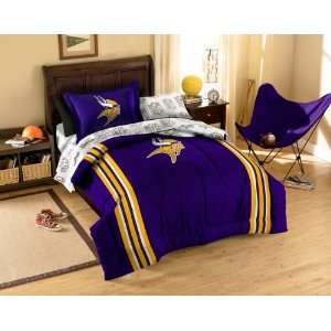  NFL Minnesota Vikings TWIN Size Bed In A Bag