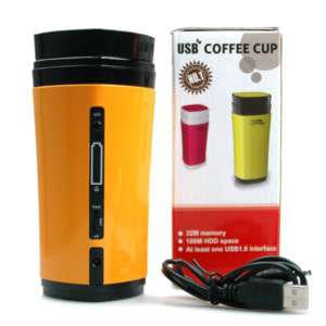 USB Warmer Heated Coffee Water Cup Rechargeable Auto  