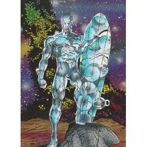Peace #55 (The Silver Surfer Series 1 Prismatic Foil Trading Card 1992 