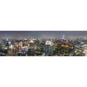  Bangkok At Night Panorama Poster Great Cities Posters 