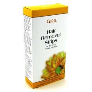  GIGI Strips Body Hair Removal (3 Pack) with Free Nail File 