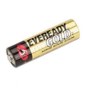  Eveready  Gold Alkaline Batteries, AA, 12 Batteries per 
