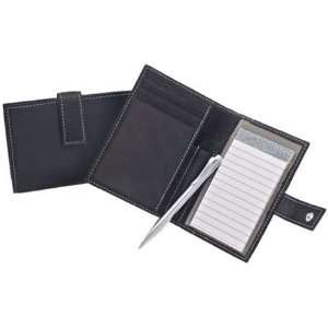  Libelle Leather Black Tab Note Taker Accessory   LB 746BLK 