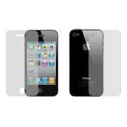 Glossy Highly Transparent Double sided iPhone 4/ 4G Screen Protector 