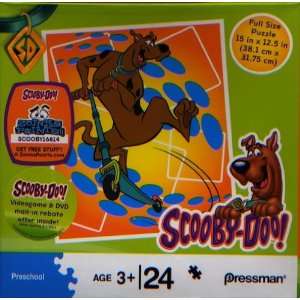  Scooby Doo 24 Piece Puzzle   Scooby on a Scooter Toys 