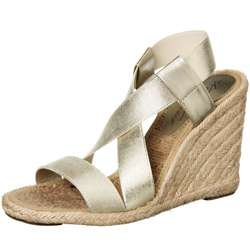 FINAL SALE Kenneth Cole New York Womens I Straw U Wedge Sandals 