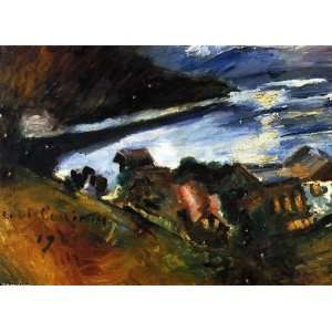   Lovis Corinth   24 x 18 inches   The Walchensee in 