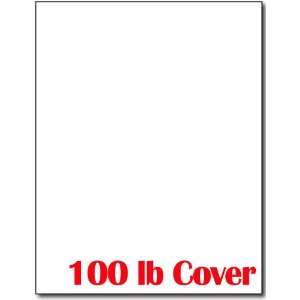  100lb Cover White Cardstock   200 Sheets