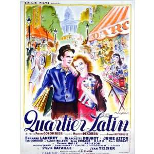  Quartier Latin Movie Poster (27 x 40 Inches   69cm x 102cm 