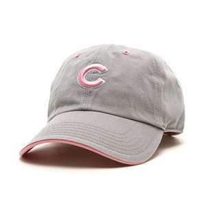  Chicago Cubs Opening Act Womens Cap   Grey Adjustable 