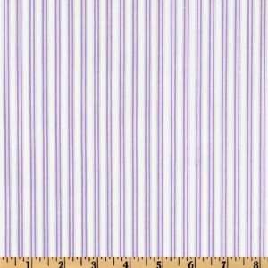  44 Wide Noahs Ark Stripes Purple Fabric By The Yard 