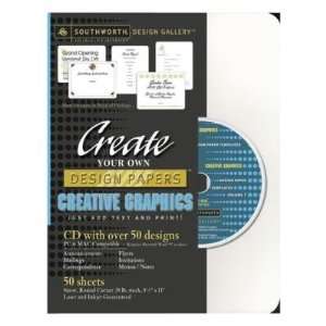  Creative Graphics, 28 Lb., 50/PK, 8 1/2x11, White 