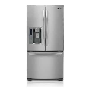    New   LG 33 Wide 25cu.ft 3 Door Stainless Ref by LG Appliances