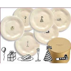  Celebrate Plates in Gift Box (Set of 6)
