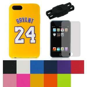  Bryant Silicone Skin Case Cover with Screen Protector for iPod Touch 