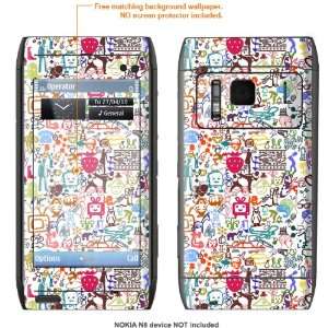   Decal Skin STICKER for NOKIA N8 case cover N8 458 Electronics
