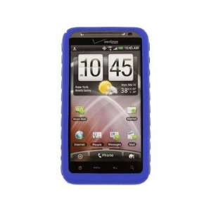  Blue Hybrid Protector Case For HTC ThunderBolt Cell 