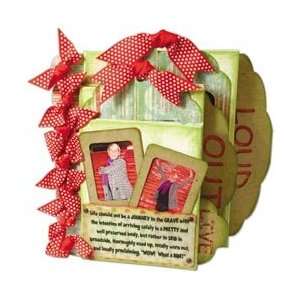 Live Out Loud Kit Ribbon Bound Canvas Book 