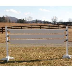  Solid Colored Plank Gates Wood Horse Jumps 12ft Sports 