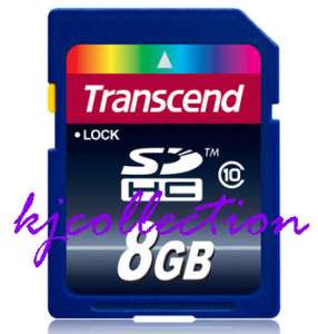 TRANSCEND 8GB 8G SDHC SD Memory Card Ultimate Class 10  