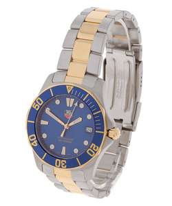 Tag Heuer Professional Two tone Blue Dial Watch  
