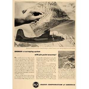  1946 Ad Radio Corporation of America Planes RCA Shoran 