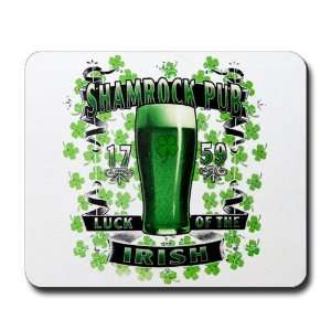 Mousepad (Mouse Pad) Shamrock Pub Luck of the Irish 1759 St Patricks 