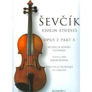  Sevcik, Otakar   School of Bowing Technics, Op 2 Book 5 
