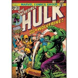   Wall Accent   Marvel Comic Book Cover Poster Stick Up