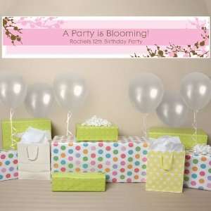  Cherry Blossom   Personalized Birthday Party Banner Toys 