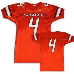  Oklahoma State Cowboys Orange #4 Game Worn Football Jersey 