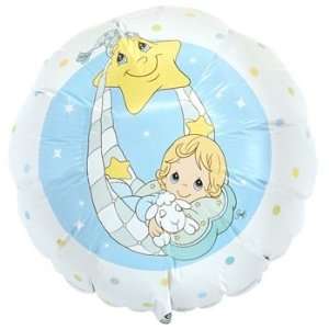  Precious Moments Baby Boy Foil Balloon Party Accessory 
