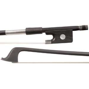  Glasser X Series Carbon Graphite Black 1/2 Cello Bow with 