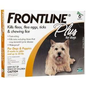  Frontline Plus Dog 0 22 lb   6 doses (Quantity of 1 