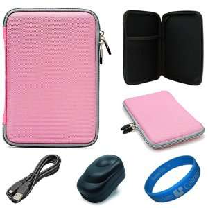  Pink Scratch Resistant Nylon Protective Cube Carrying Case 