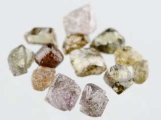 73ctw Awesome Small Real Fancy Colors Rough Diamonds  