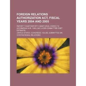 Foreign Relations Authorization Act (9781234233754 