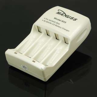 Quick Battery Charger f Rechargeable Ni Mh Ni CD AA AAA  