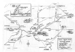Arizona Treasures maps buried cache lost mines  