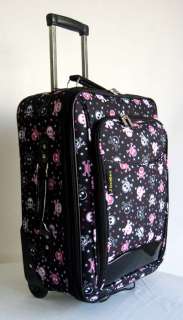 Piece Luggage Set Travel Bag Rolling Wheel Upright Expandable Pink 
