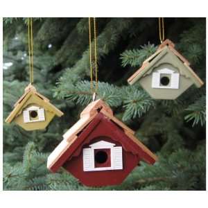   Ornament Set (Gold Red Green) (Ornaments) (Christmas) 