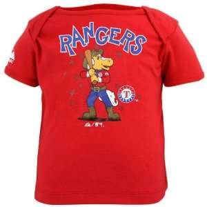   Texas Rangers Infant Red Grand Slam Mascot T shirt