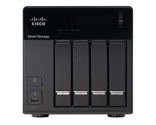  Cisco NSS 324 4 Bay 8 TB (4 x 2 TB) Smart Network Attached 
