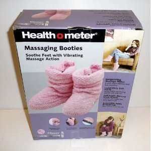  Health o Meter Pink Massaging Booties Slippers Beauty