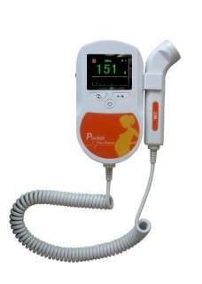 Prenatal Fetal Doppler, Baby Heart beat Monitor, LCD display, Free GEL 